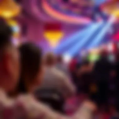 Cultural Entertainment A vibrant entertainment show taking place at a casino, illustrating the cultural significance of these venues.