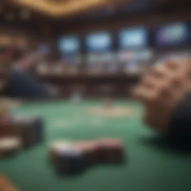 Illustration of legal frameworks around sports betting