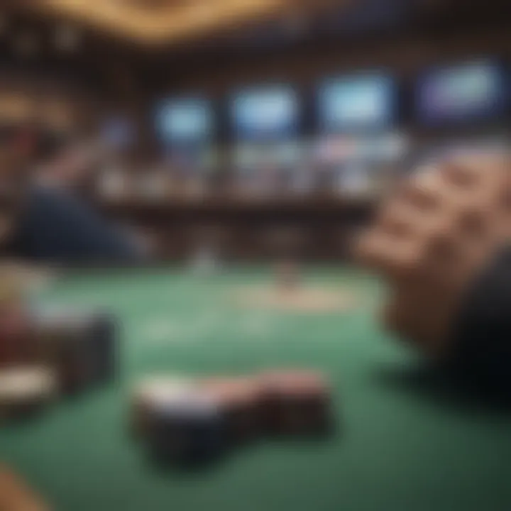 Illustration of legal frameworks around sports betting