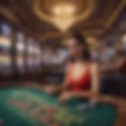 Vibrant atmosphere of a Biloxi casino