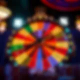 A vibrant Wheel of Fortune showcasing various betting options