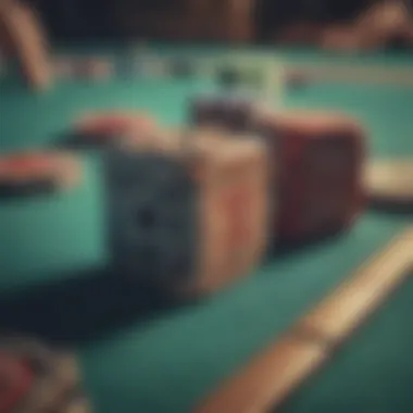 Contemporary Poker Trends Trends in poker displayed through an evolving game board