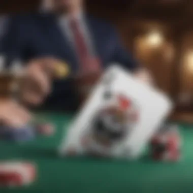 Visual representation of blackjack strategies