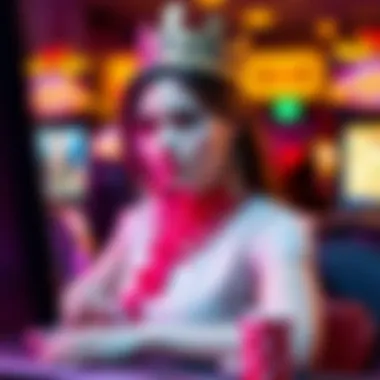 Highlighted Gaming Strategies A visual representation of Slot Queen's gaming strategies highlighted in her videos.