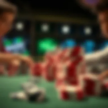 Graphical depiction of betting strategies