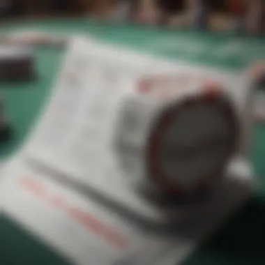 A calendar showcasing various poker events and tournaments