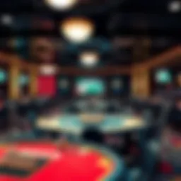 Overview of Parx Poker Room's Live Game Layout