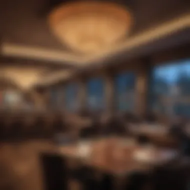 Luxurious dining options available at the casino