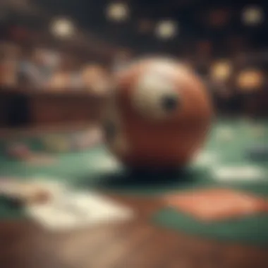 Visual representation of different types of sports bets