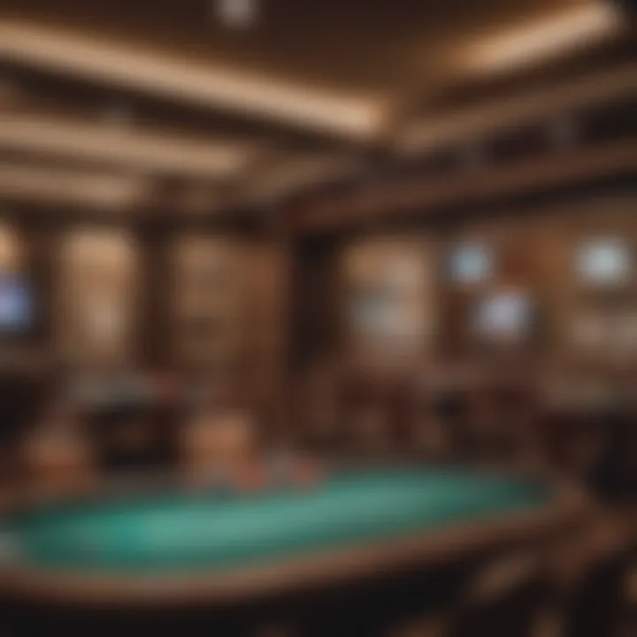 Amenities and comfort features of the Talking Stick Poker Room