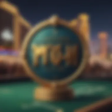 MGM Resorts logo representing the brand's influence in the hospitality sector.