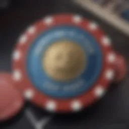 American Express logo displayed with casino chips