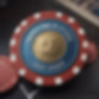 American Express logo displayed with casino chips