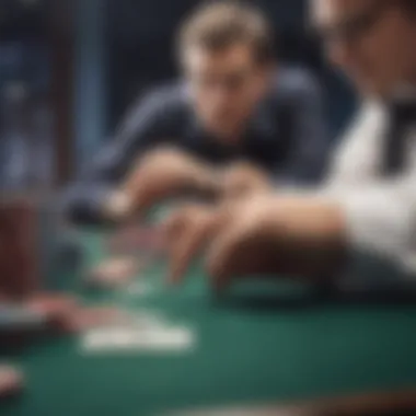 Decision-Making Strategies in Poker Visual representation of decision-making strategies in poker